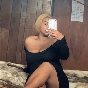 Black long sleeve dress